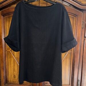 Karen Scott Black Women's Top